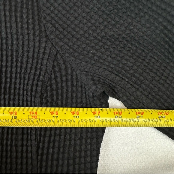 Eileen Fisher Textured Waffle Snap Blazer Jacket Black Office - Picture 8 of 8